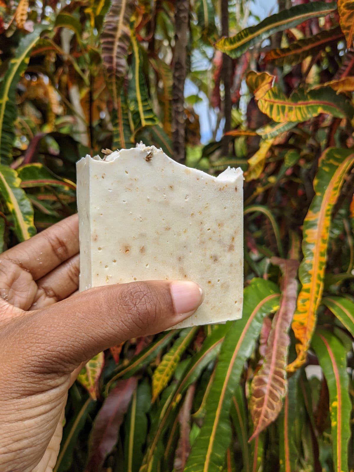 Nixie longweekend soothing soap bar with lavender and oats for sensitive skin